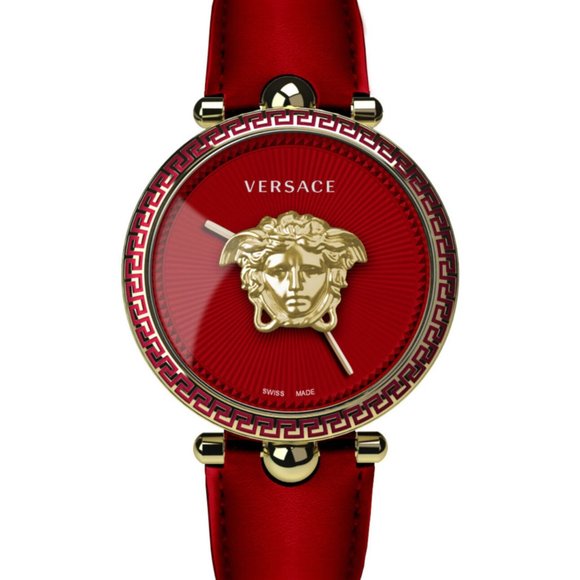 Versace Ladies Red Empire Royal Watch - Picture 1 of 2